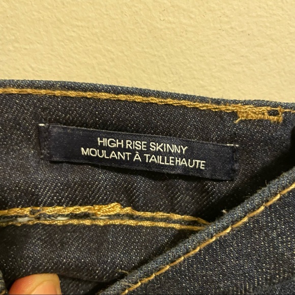 Calvin Klein High Rise Skinny Jeans Size 4 - Picture 6 of 7